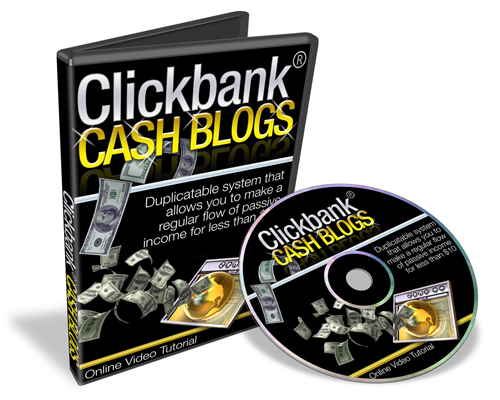 Product picture ClickBank Cash Blogs Video Master Resell Rights