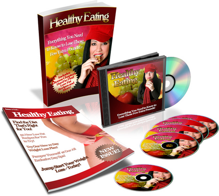 Product picture Healthy Eating To Lose Extra Pounds Ebooks and Articles PLR